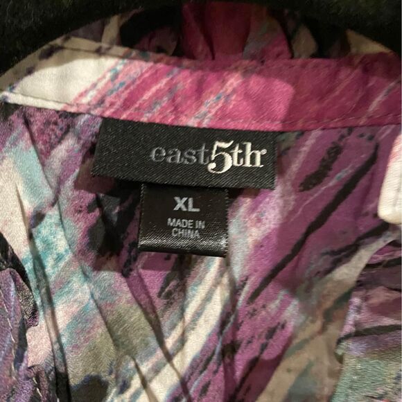 Womens East 5th XL blouse - Picture 3 of 5